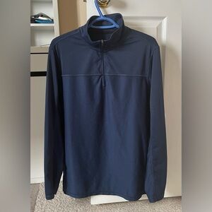 Calvin Klein Navy Golf Track Shirt